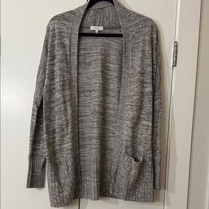 Talula Gray Open Cardigan